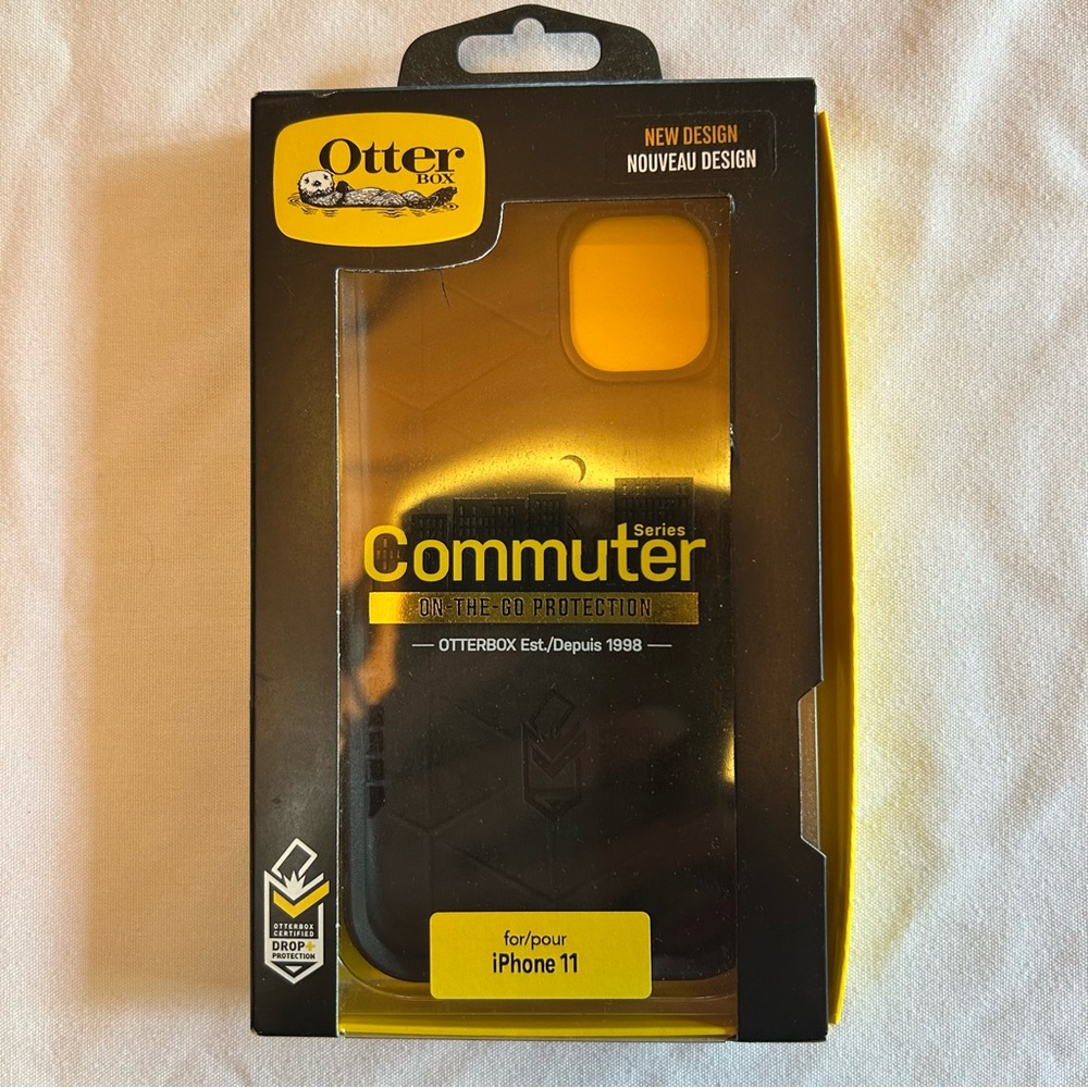 OtterBox Black and Yellow Commuter Series Case for iPhone